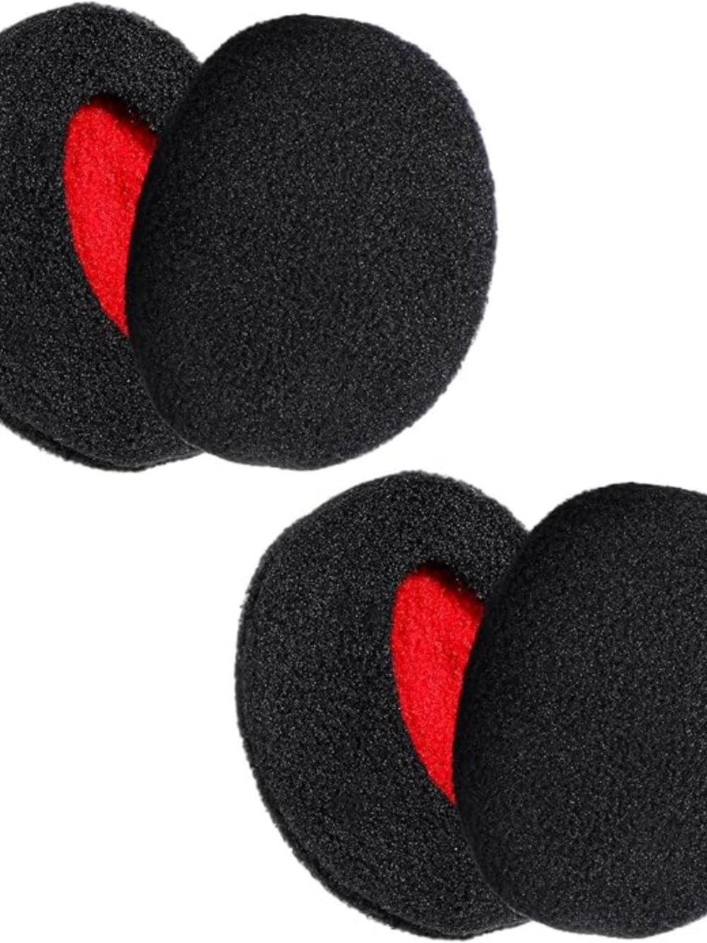 4 Pairs Bandless Ear Muffs